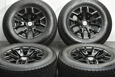 JDM Used BADX wheel set 4-piece set 17x8.0J +20 PCD 139.7 265/65R1 (No Tires) - Image 2