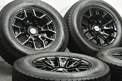 JDM Used BADX wheel set 4-piece set 17x8.0J +20 PCD 139.7 265/65R1 (No Tires) - Image 3