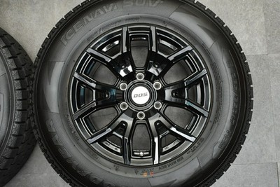 JDM Used BADX wheel set 4-piece set 17x8.0J +20 PCD 139.7 265/65R1 (No Tires) - Image 5