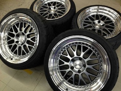JDM Koshigaya 09-132054 Unused ELEMENT E55 265/35R18 10.5J +15 Skyline (No Tires) - Image 2