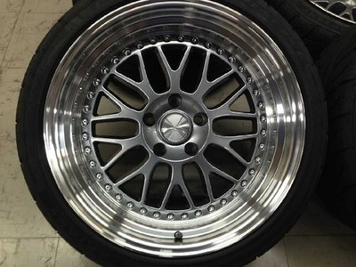 JDM Koshigaya 09-132054 Unused ELEMENT E55 265/35R18 10.5J +15 Skyline (No Tires) - Image 3