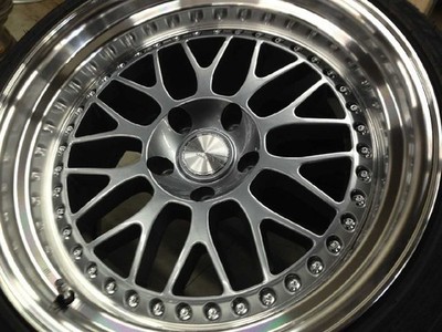 JDM Koshigaya 09-132054 Unused ELEMENT E55 265/35R18 10.5J +15 Skyline (No Tires) - Image 4