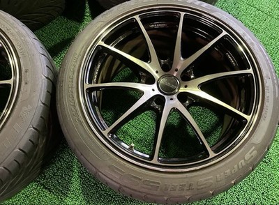 JDM Postage from 6864 yen RAYS forging model VOLK RACING G25 18x9.5J+35 (No Tires) - Image 3