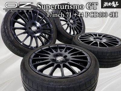 JDM Available for DeliveryOZ Racing Superturismo GT 17x7J +44 PCD100 4H (No Tires)