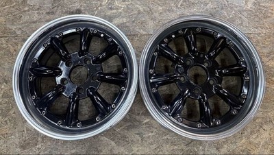 JDM RareWatanabe RS-8 16x8.5J +32 PCD114.3 5-hole 5H Deep Rim Fits Crow (No Tires)