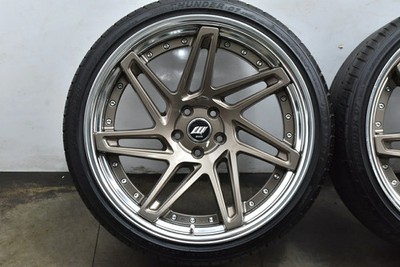 JDM Used WORK 4-Wheel Set : 20x9.0J 20x10.0J +22 offset PCD 112 25 (No Tires) - Image 5