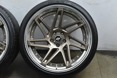 JDM Used WORK 4-Wheel Set : 20x9.0J 20x10.0J +22 offset PCD 112 25 (No Tires) - Image 6