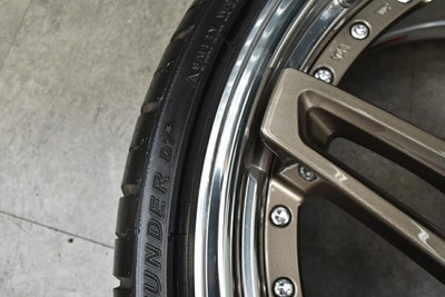 JDM Used WORK 4-Wheel Set : 20x9.0J 20x10.0J +22 offset PCD 112 25 (No Tires) - Image 10