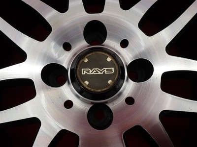 JDM Used RAYS APIS 4-Wheel Set wheels 6.5J 16-hole PCD100 +32 offset hub 65. (No Tires) - Image 9