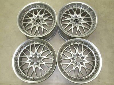 JDM WORK REZAXⅡ 8.5J-18+31 9.5J-18+31 pcd114.3/5H Wheels only 4-Wheel Set RE (No Tires)