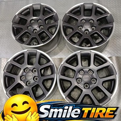 JDM Jeep JL Wrangler 80th Anniversary Edition Genuine 18x7.5J +44.45 PC (No Tires)