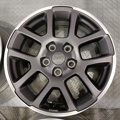 JDM Jeep JL Wrangler 80th Anniversary Edition Genuine 18x7.5J +44.45 PC (No Tires) - Image 3
