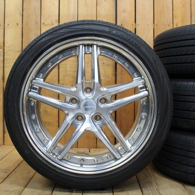 JDM Noah VOXY Stepwgn Esquire Isis etc. 18WORK Gnosis GR205 Yokohama 2 (No Tires)