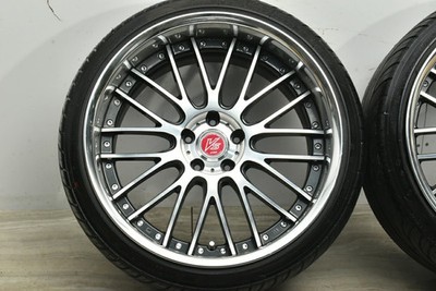 JDM Used WORK VS MS 4-Wheel Set 2010.0JJ20 +10 12.0JJ20 +9 PCD 114.3 24 (No Tires) - Image 6