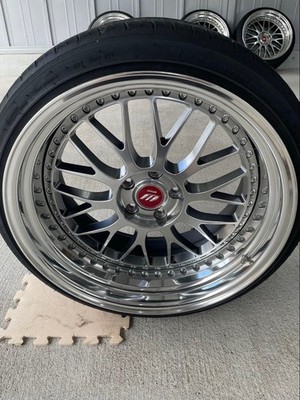 JDM WORK ZISTANCE W10M 204-Wheel Set with Tires (No Tires)