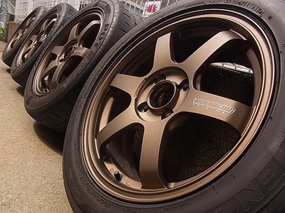 JDM Rare ND5RC Roadster RAYS TE37 SONIC 16x6.5J +45 PCD100 4-hole Note (No Tires)