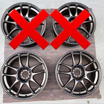 JDM 2-Wheel Set WORK EMOTION CR Kai 18x8.5J+30 (No Tires)