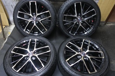 JDM AME SMACK 17x7J +48 PCD100 5 holes 215/45R17 (No Tires)