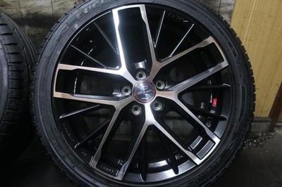 JDM AME SMACK 17x7J +48 PCD100 5 holes 215/45R17 (No Tires) - Image 3