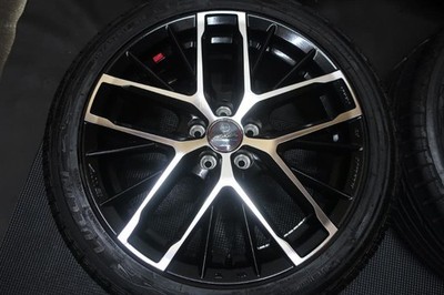 JDM AME SMACK 17x7J +48 PCD100 5 holes 215/45R17 (No Tires) - Image 4