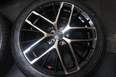 JDM AME SMACK 17x7J +48 PCD100 5 holes 215/45R17 (No Tires) - Image 5