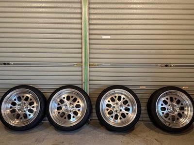 JDM Work Seeker GX 17-inch 9J +15 PCD100 4-Wheel Set (No Tires)