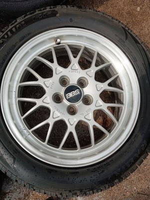 JDM BBS 16-inch wheels 100mm bolt pattern 5-hole suitable for Subaru P (No Tires) - Image 4
