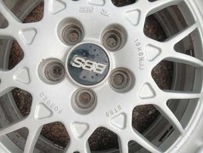 JDM BBS 16-inch wheels 100mm bolt pattern 5-hole suitable for Subaru P (No Tires) - Image 8