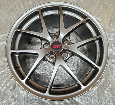 JDM Subaru WRX STI BBS Genuine Wheel 1 Piece 8.5J 18-inch (No Tires)