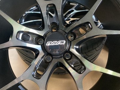 JDM RAYS VOLK RACING G025 BLEST black 20 tire 4-Wheel Set br RAYS (No Tires) - Image 2
