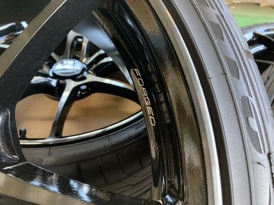 JDM RAYS VOLK RACING G025 BLEST black 20 tire 4-Wheel Set br RAYS (No Tires) - Image 3
