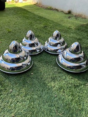 JDM Bomb Lowrider K Custom Wheel Cap 4 Individual Set Rare Item (No Tires)