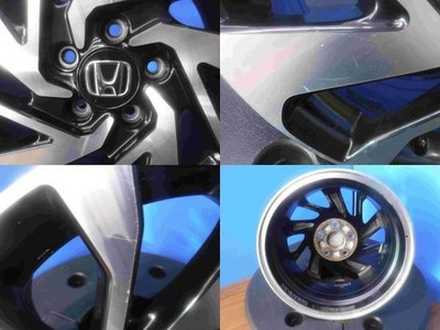 JDM Civic Integra Accord Wagon 4-Wheel Set Made in Japan Studless Tires (No Tires) - Image 9