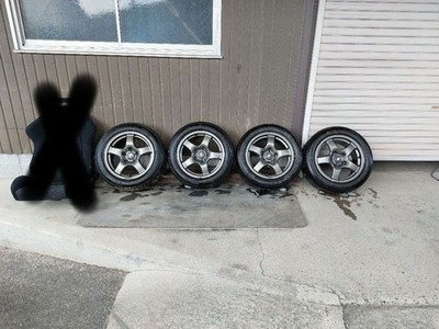 JDM R32 GT-R Genuine Wheels 4-Wheel Set (No Tires)