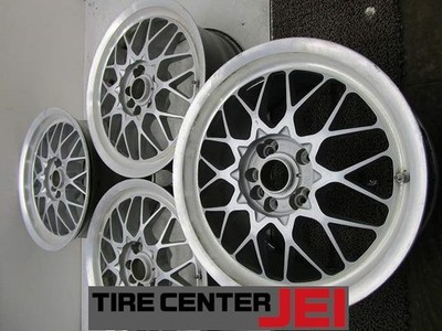 JDM 17Rays Volk Racing Evolution 8J/9J +45 114.3 Used Aluminum Wheels (No Tires)