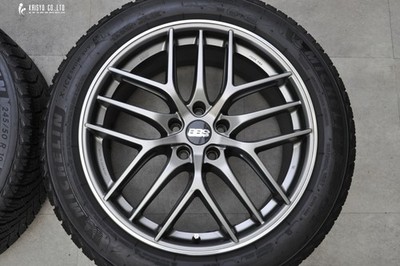 JDM Bari Groove BBS CC-R CC2101 19in 8.5J +30 PCD112 2023 michelin X-I (No Tires) - Image 4