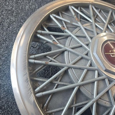 JDM Nissan Cedric Y30 Genuine Wire Wheel Caps Set of 4 (No Tires) - Image 11