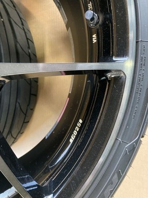 JDM RAYS VOLK RACING G025 BLEST black 20 tire 4-Wheel Set br RAYS (No Tires) - Image 4