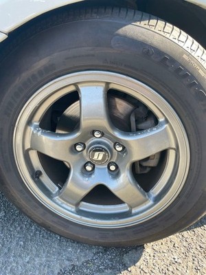 JDM Genuine Nissan R32 GTR wheels with tires 215/65R16 4-Wheel Set (No Tires) - Image 6