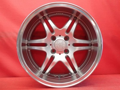 JDM Deep rim MID manalei Euro design Basis Cup used wheels 4-Wheel Set 7J 16 (No Tires) - Image 4