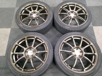 JDM Yokohama Advan Racing RZ-F2 18x8.0J +44 PCD100 5H 225/40R18 Coroll (No Tires) - Image 2