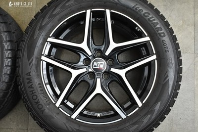 JDM Excellent Tread OZ Racing MSW40 18in 8J +48 PCD112 Yokohama IceGUA (No Tires) - Image 4