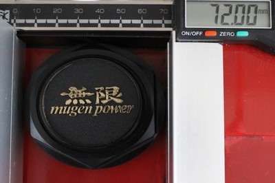 JDM 4-piece set of Nothing Limited CF-48 MUGEN aftermarket used wheel (No Tires) - Image 6