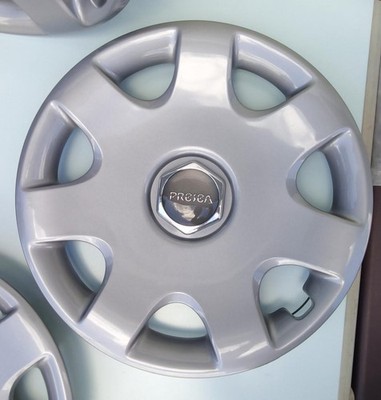 JDM Genuine Nissan Presea full wheel covers 14-inch set of 4. (No Tires) - Image 3