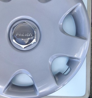 JDM Genuine Nissan Presea full wheel covers 14-inch set of 4. (No Tires) - Image 6