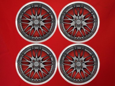 JDM LEON HARDIRITT Leonhard Bugel Wheels 4-Wheel Set 8J-18 PCD100 4-Lug +43 (No Tires)