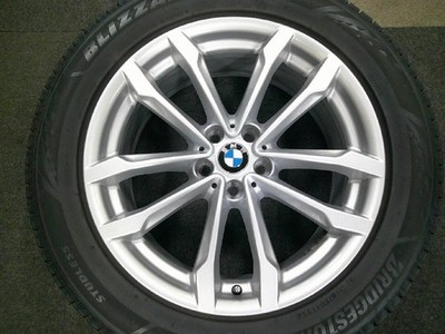 JDM Used winter tire set for X3 G01 X4 G02: Bridgestone Zack VRX3 245/ (No Tires)