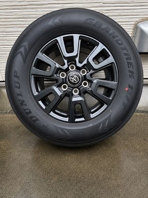 JDM Final Offer Toyota Land Cruiser 250 Black Wheels & Tires 4-Wheel Set Se (No Tires)