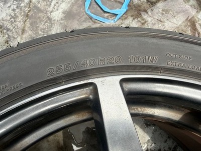 JDM With TPMS Nissan GTR R35 Mid-Model Genuine Wheels and Tires 4-Wheel Set (No Tires) - Image 12