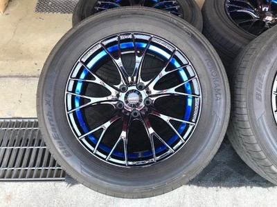 JDM Used Tire & Wheel Set WEDS Wedssports SA-20R 7.5J-18 5/114.3 +35 Y (No Tires) - Image 2
